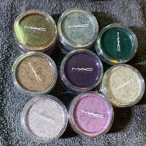 8 MAC Crushed metallic pigments limited addition packaging